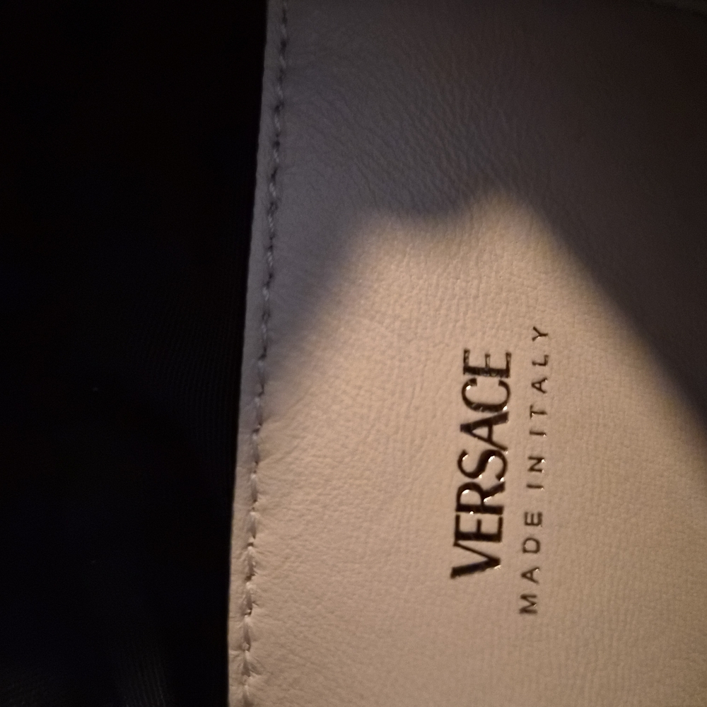 100% Authentic Versace Quilted White Belt Bag - Picture 4 of 6